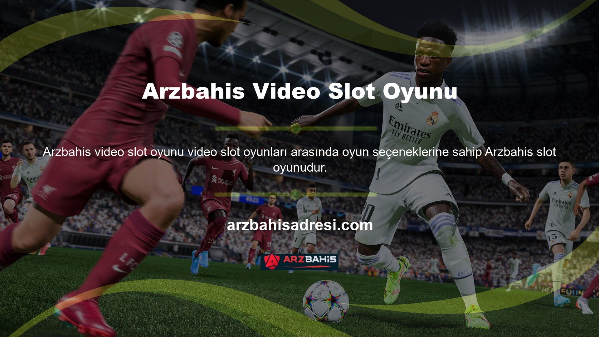 15 oyun sağlayıcının tamamı Arzbahis Casino sitesinde oyunlar sunmaktadır