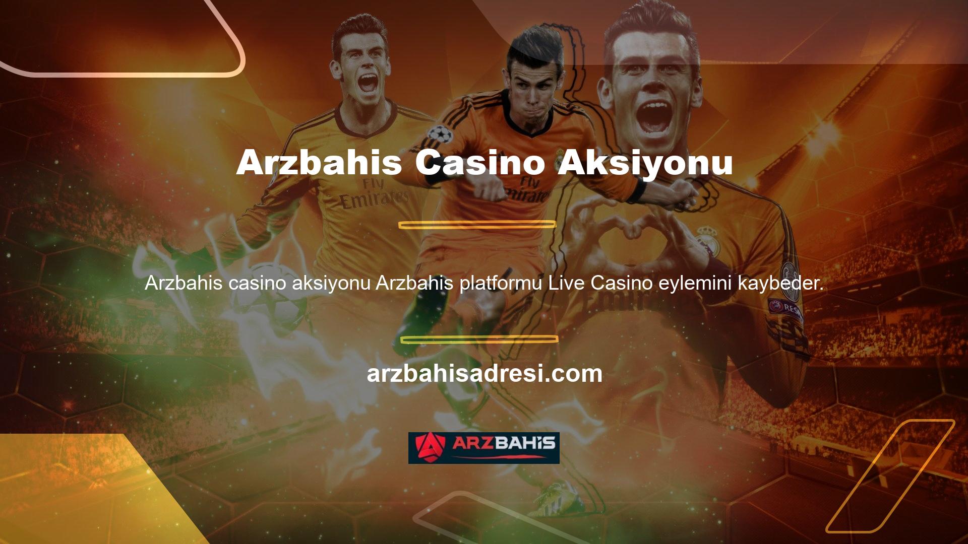 Arzbahis bugün en yaygın kullanılan platformlardan biridir ve benzersiz özelliklere sahiptir